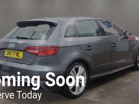 Audi A3 2.0 A3 Sportback S Line TFSI Semi-Auto 5dr 4