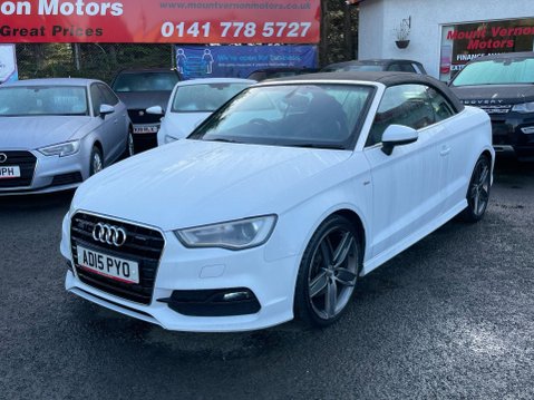 Audi A3 2.0 TDI S line Convertible 2dr Diesel S Tronic quattro Euro 6 (s/s) (184 ps 10