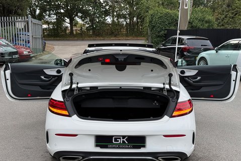 Mercedes-Benz C Class C 200 AMG LINE CONVERTIBLE - 12 MONTHS MOT 18