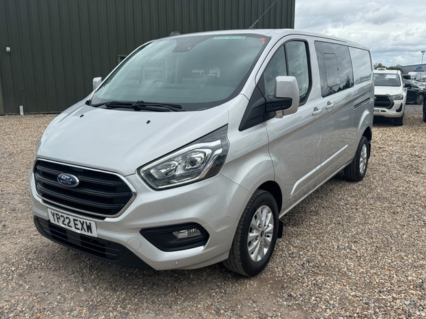 Ford Transit Custom Crew Cab LWB L2H1 Low Roof Limited 320 Air Con Sensors EURO 6 3