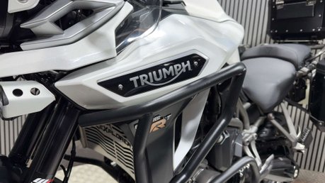 Triumph Explorer 1215 XRT 2017 21K FULL LUGGAGE TOP ROAD SPEC ADVENTURE BIKE 42