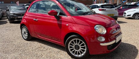 Fiat 500 LOUNGE.. CONVERTIBLE..LOOK ONLY £35:00 R/TAX…BLUETOOTH  1