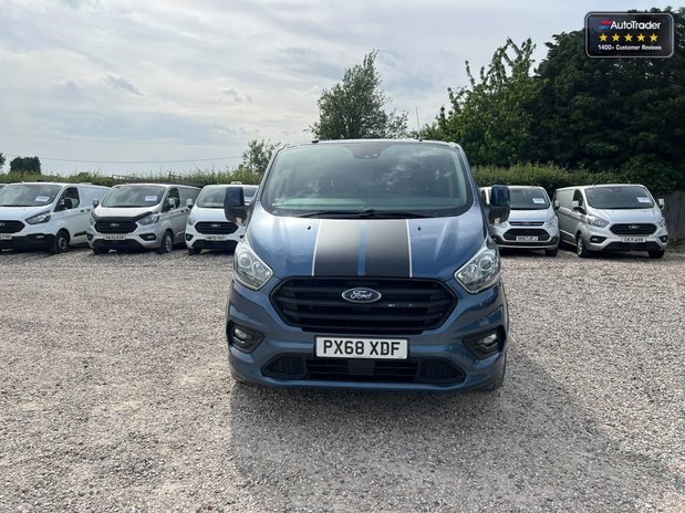 Ford Transit Custom LWB L2H1 Low Roof Sport 280 Air Con Alloys Sensors Cam Tow Bar EURO 6 NO VA 3