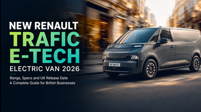 New Renault Trafic E-Tech Electric Van 2026: Range, Specs and UK Release Date