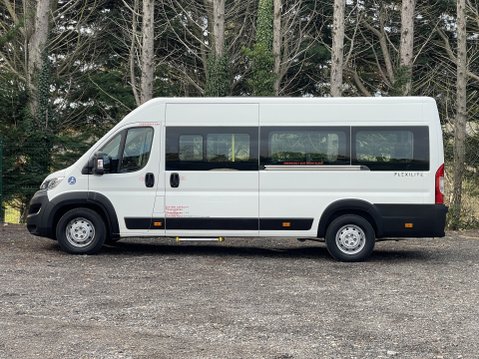 Citroen Relay 40 L4H2 17seat Flexilite minibus with mesh ramp, sensors. Euro 6. Non-D1. 14