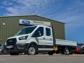 Ford Transit XXLWB L5 Dropside Crew Cab Leader 350 EURO 6 1
