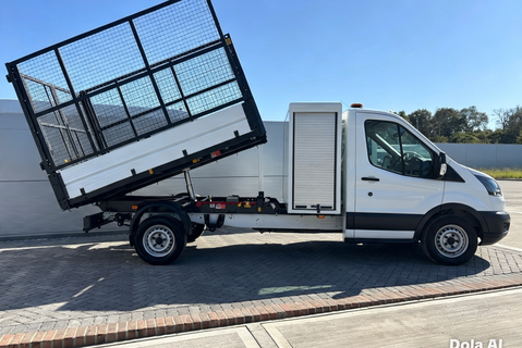 Ford Transit 350 Srw L3 130 ps Toolbox Cage Tipper 7