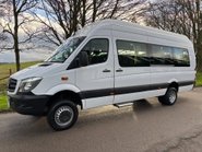 Mercedes-Benz Sprinter 519 4x4 14 Str Minibus - Air Con Con - Ex MOD 1