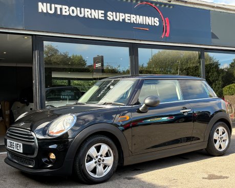 Mini Hatch One 1.2 Petrol Automatic Pepper Media XL 3 door - SAT NAV - HALF LEATHER 1
