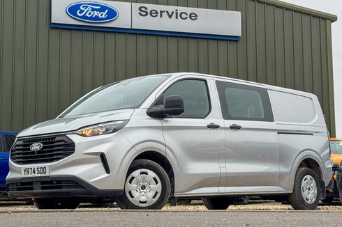 Ford Transit Custom Crew Cab AUTO LWB L2H1 Trend 280 Air Con Camera Sensors SELECT