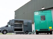 Brand new Pre registered 4.5 TON Seeker Horsebox delivery miles with aluminium stallion partitions  28