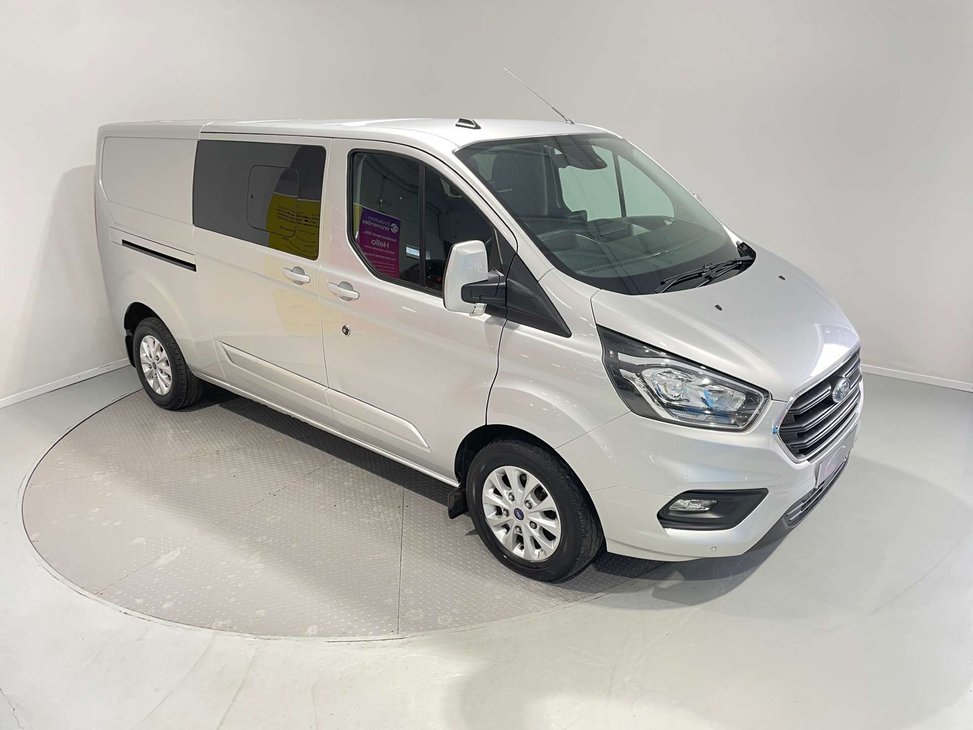 FORD TRANSIT CUSTOM 2.0 TRANSIT CUSTOM 320 LIMITED ECOBLUE YEAR 2023 73 MILEAGE 53,082 MILES...