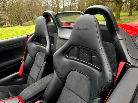 Porsche 718 4.0 Spyder Euro 6 (s/s) 2dr 63