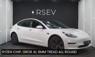 Tesla Model 3 LONG RANGE RWD 6mm all Tyres 12moths MOT Ryzen GROK  1