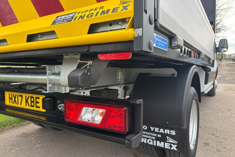 Ford Transit 350 Drw L3 130 ps Crew Cab Tipper - Air Con - Ex MOD 25