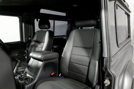 Land Rover Defender 90 TD XS STATION WAGON. COMPREHENSIVE LSH. VB AIR SUSPENSION. KHAN WHEELS. 15