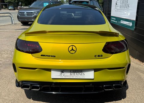 Mercedes-Benz C Class 4.0 C63 V8 BiTurbo AMG (Premium) Coupe 2dr Petrol SpdS MCT Euro 6 (476 ps) 7