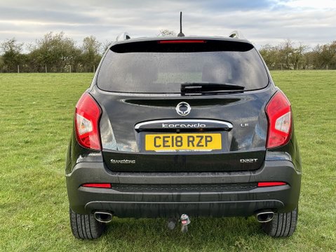 SsangYong Korando LE Automatic FSH TOWBAR 5