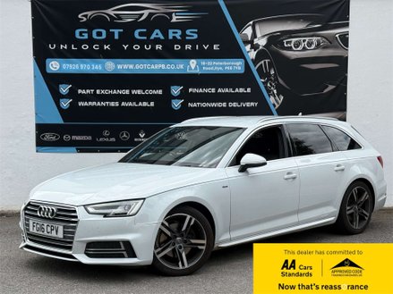 2016 AUDI A4 2.0 TDI S LINE ESTATE 5DR DIESEL MANUAL EURO 6 S S... photo