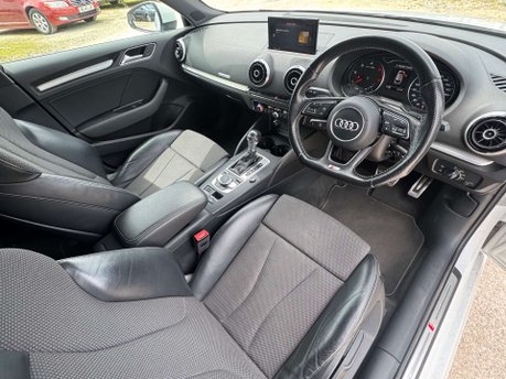 Audi A3 2.0 A3 Sportback S Line TDI Quattro Semi-Auto 4WD 5dr 10