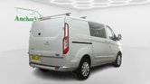Ford Transit Custom Crew Cab AUTO SWB L1H1 Low Roof Limited 320 Air Con Alloys Sensors Cam EURO 4