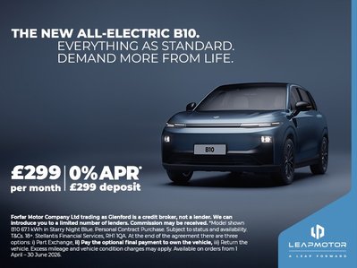 The new Leapmotor B10, from £299 per month