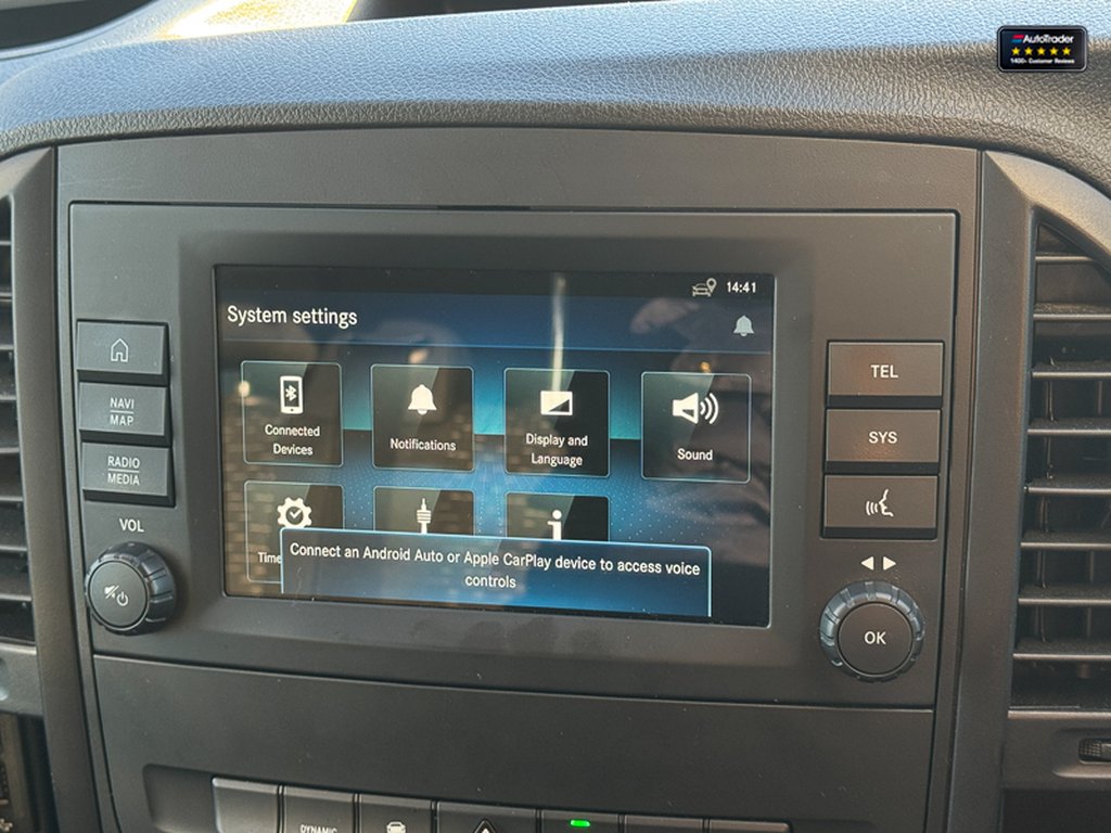 2021 Mercedes-Benz VitoCrew Cab AUTO LWB L2H1 Premium 116 Air Con Alloys Camera Nav Sensors EURO 6 — thumbnail 37 of 51