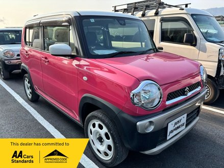 2017 HUSTLER HYBRID G 660CC AUTO KEI CAR MR41S CANDY PINK YEAR 2017 67... photo