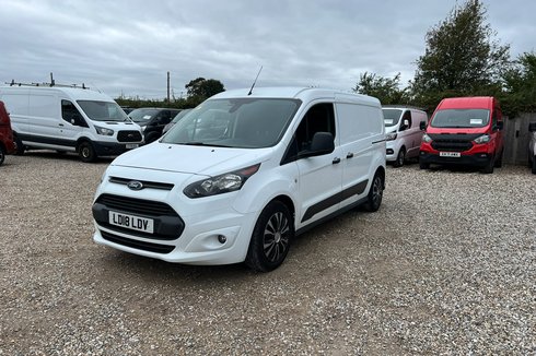 Ford Transit Connect LWB L2H1 Low Roof Trend 210 Air Con Sensors Cam EURO 6 NO VAT