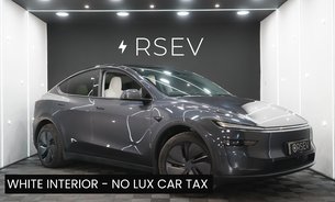 Tesla Model Y PREMIUM LONG RANGE RWD White Interior No Luxury Tax Available Now! 1 Owner 1