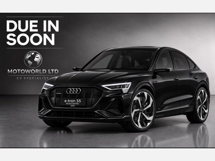 Audi E-Tron 55 Black Edition Sportback Auto quattro 5dr 95kWh (11kW Charger)