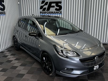 Vauxhall Corsa 1.4i ecoTEC SRi VX Line Nav Black Hatchback 5dr Petrol Manual Euro 6 (90 ps 23