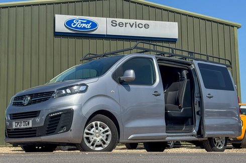 Vauxhall Vivaro Crew Cab LWB L2H1 Low Roof Sportive 294 Air Con Sensors EURO 6 NO VAT