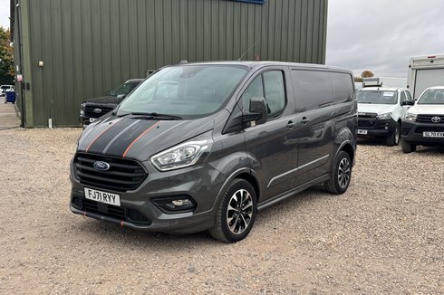 Ford Transit Custom AUTO SWB L1H1 Low Roof Sport 320 Air Con Alloys Sensors Cam EURO 6