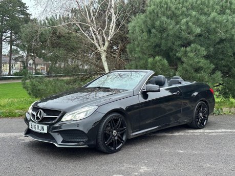 Mercedes-Benz E Class 2.1 E220d AMG Line Edition Cabriolet G-Tronic+ Euro 6 (s/s) 2dr 