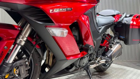 Kawasaki Z1000 SX ABS 2015 SIDE PANNIERS NEW MOT WARRANTY 1000CC TOURER 15
