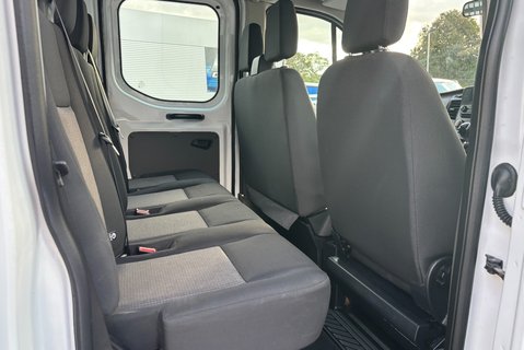 Ford Transit 350 Drw L3 130 ps Crew Cab Dropside Truck 18