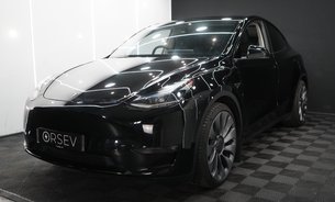 Tesla Model Y PERFORMANCE AWD GROK AI Assistant Solid Black Black Interior One Owner VATQ 7
