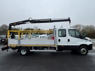 Iveco Daily 70C18D Crew Cab Dropside with Hiab X-Hiduo 062 Crane 9