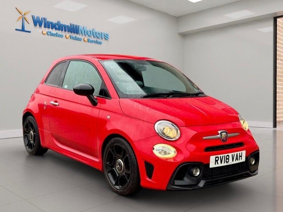 2018 Abarth 595 exterior view