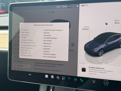 Tesla Model Y (Dual Motor) Long Range SUV 5dr Electric Auto 4WDE (384 bhp) 24