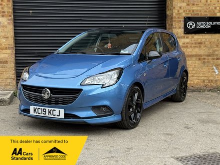 Vauxhall Corsa 1.4i ecoTEC SRi VX Line Nav Black Hatchback 5dr Petrol Manual Euro 6