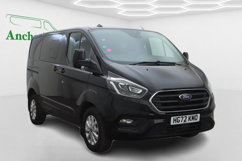 Ford Transit Custom Crew Cab AUTO SWB L1H1 Low Roof Limited 320 Air Con Alloys Sensors Cam EURO