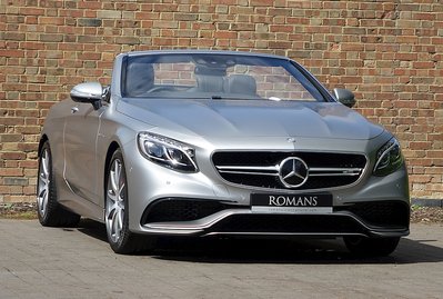 Mercedes-Benz S Class S63 Cabriolet