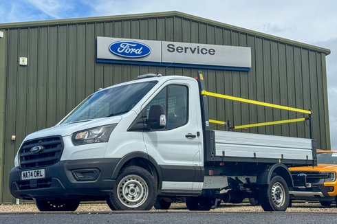 Ford Transit Tipper MWB L2 Leader 350 Air Con Tow Bar EURO 6