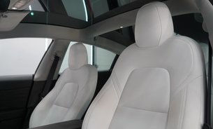 Tesla Model 3 RWD White Interior 19" Sport Wheels GROK Ryzen Chip One Owner Heat Pump 4