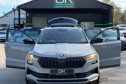 Skoda Karoq SPORTLINE TSI DSG AUTOMATIC - METEOR GREY -PAN ROOF -APPLE CARPLAY 16