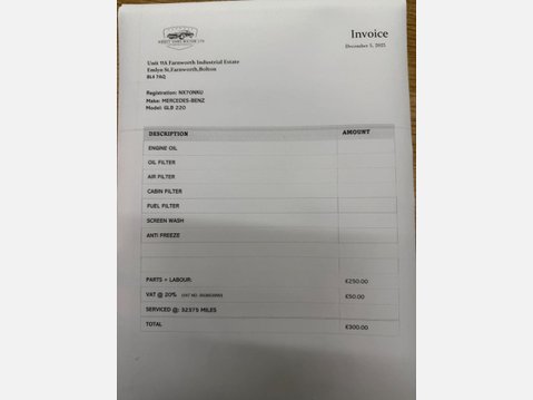 Mercedes-Benz GLB 2.0 GLB220d AMG Line (Premium) 8G-DCT 4MATIC Euro 6 (s/s) 5dr 62