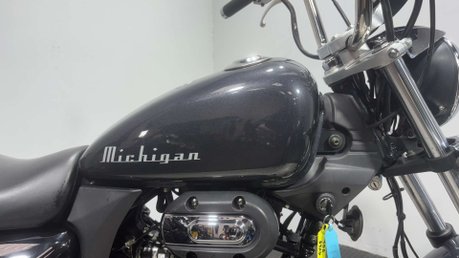 Lexmoto Michigan 2019 ONLY 53 MILES GREAT CONDITION CRUISER 125CC BIKE LEARNER 40