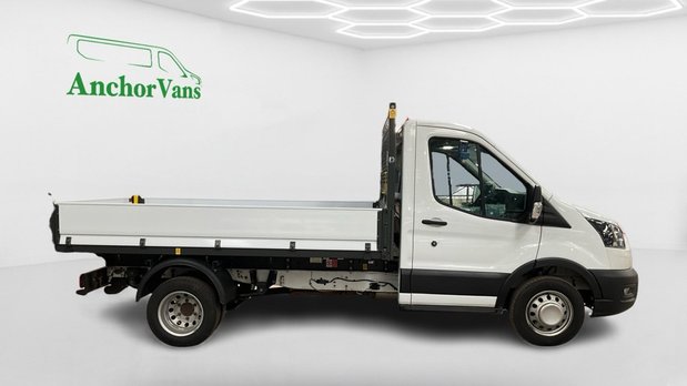 Ford Transit Tipper MWB L2 Leader 350 AIR CON Dual Rear Wheel Sensors Cam Tow Bar EURO 6 3